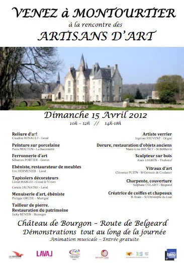 Affiche Artisants d'arts