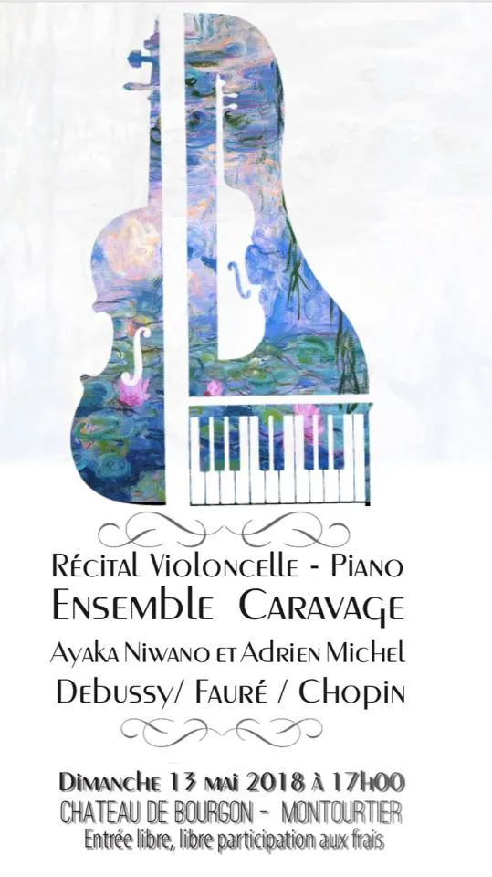 Dimanche 13 mai à 17h Concert avec Ayaka Niwano et Adrien Michel