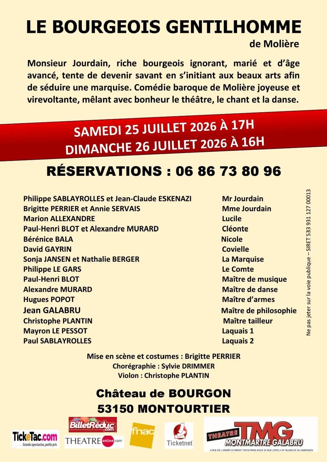 Le Bourgeois Gentilhomme