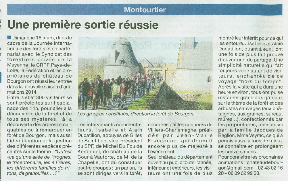Dimanche 16 mars 2014 : JOURNÉE INTERNATIONALE DE LA FORÊT