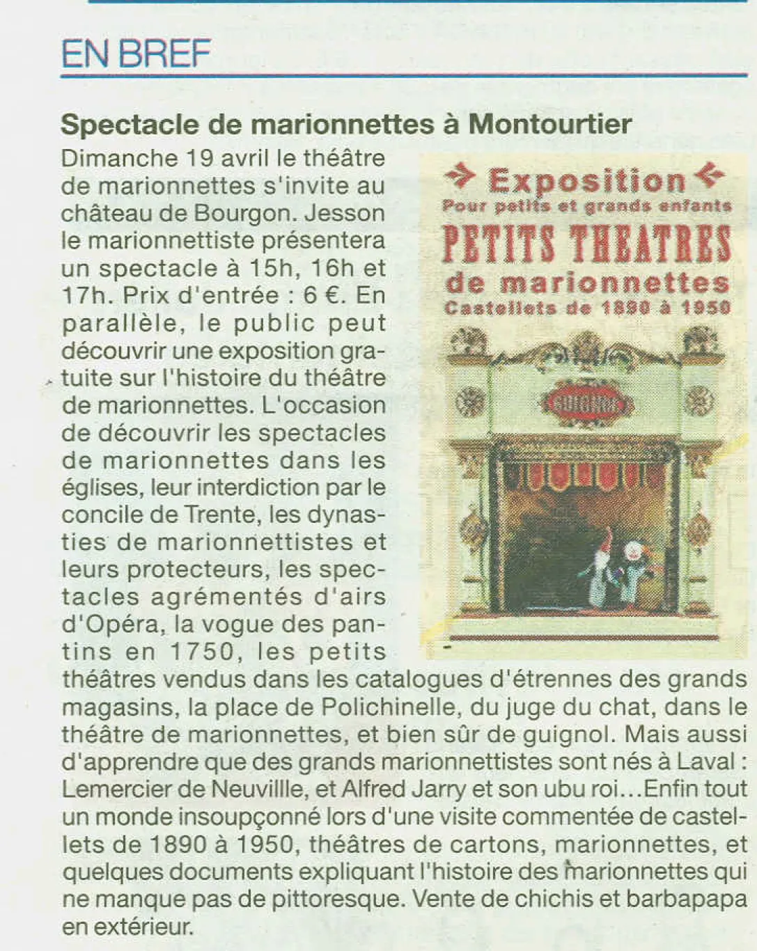 CDLM marionnettes