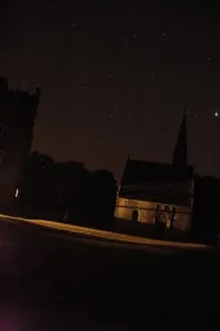 Le ciel étoilé du château de Bourgon