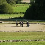 Harley 2012 au coeur des ruines romaines!