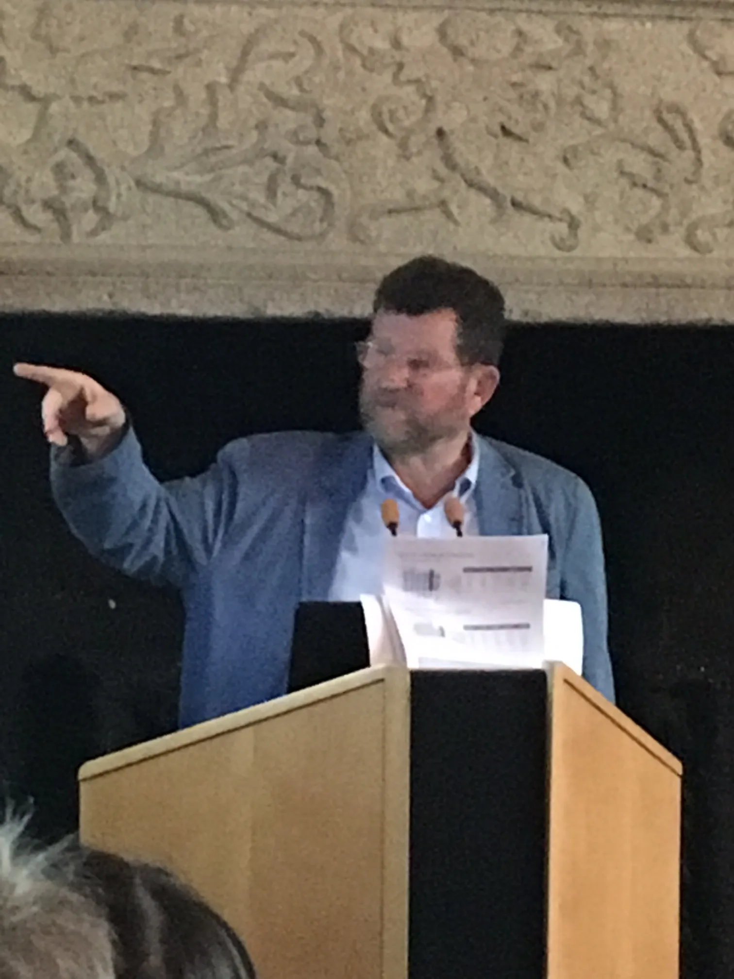 Conférence de l'économiste Michel Godet 14 juin 2016