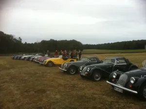 Morgan club sur l'esplanade