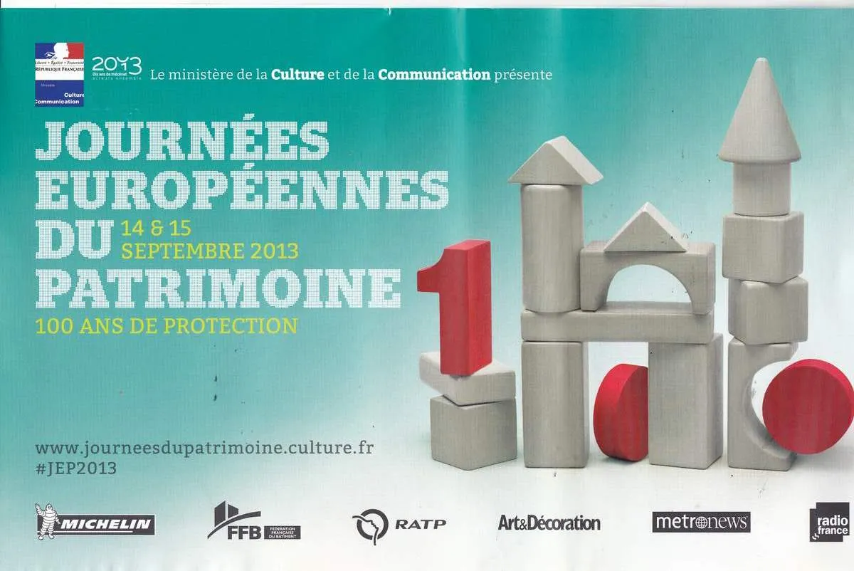 Journées du patrimoine 2013 - Expo photos : travaux des poutres