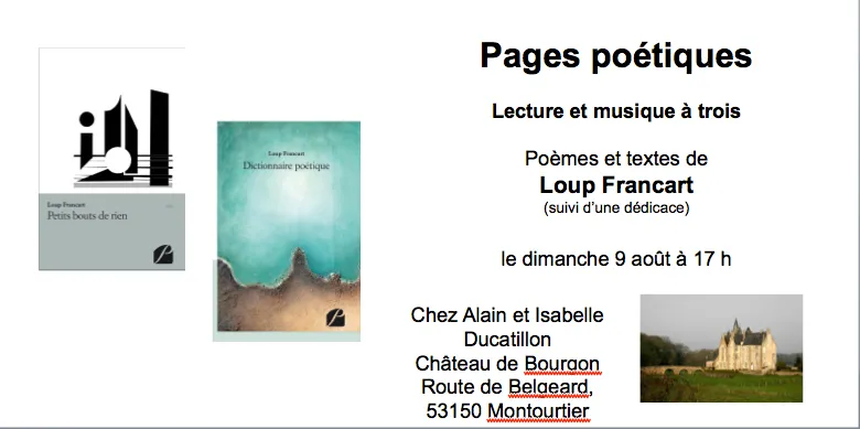 loup francart pages poetiques