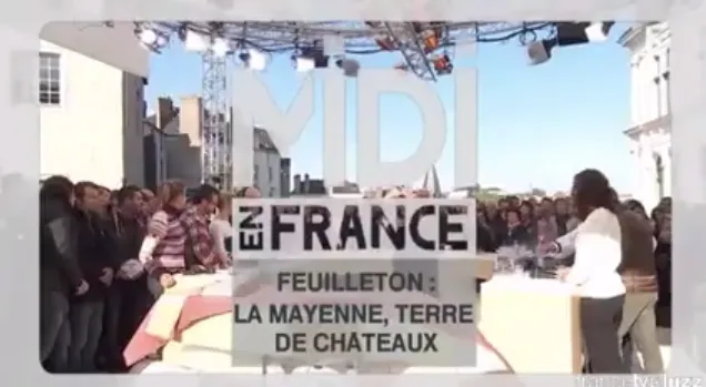 Midi en France :  Les percherons du château de Bourgon