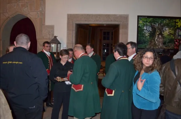 Lancement du petit futé "Laval" au château de Bourgon