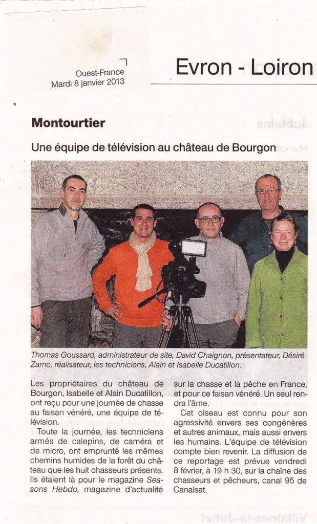 "Seasons" au château de Bourgon 3/1/2013